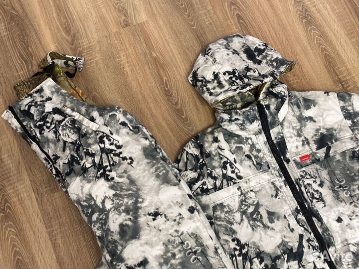 Костюм зимний Хамелеон, двухсторонний. Охота