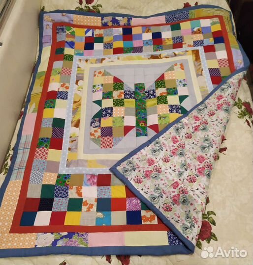 Лоскутное одеяло *бабочка