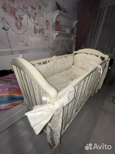 Детская кроватка Можга (Красная Звезда) 0-5 лет