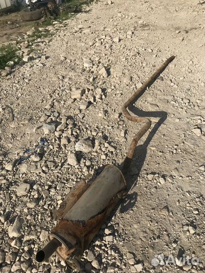 Глушитель fiat Punto