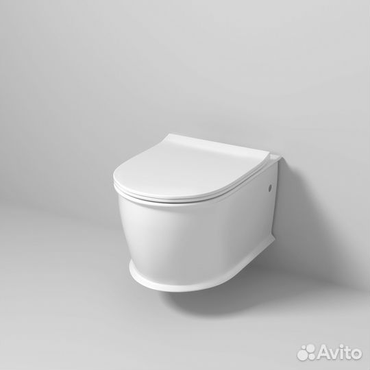 Унитаз GR-4482S Retro (545*370*360) подвесной без