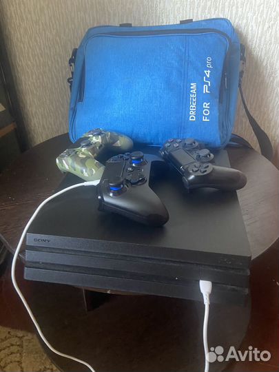 Sony playstation 4 ps4 pro 1tb с дисками