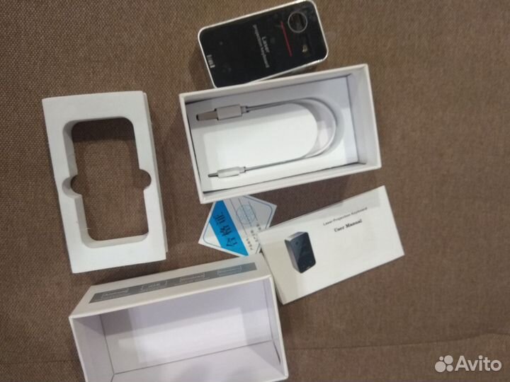 Виpтуальная лазepная клавиатура