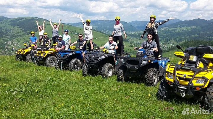 Катание на квадроциклах, багги / прокат/ экскурсии