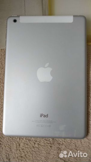 iPad mini 32gb,LTE,VI FI,mdA1454 (32 GB Белый)