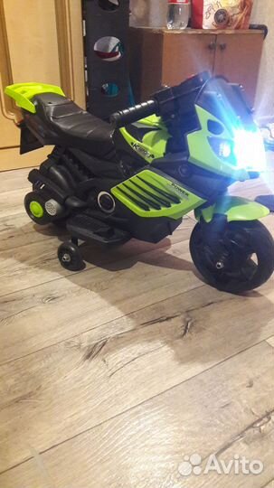 Детский мотоцикл на аккумуляторе бу