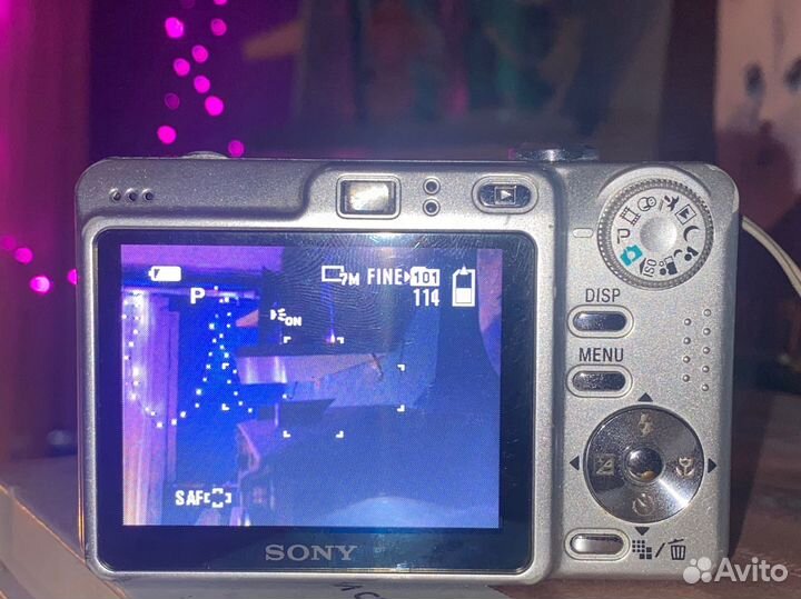 Цифровой фотоаппарат sony cyber shot