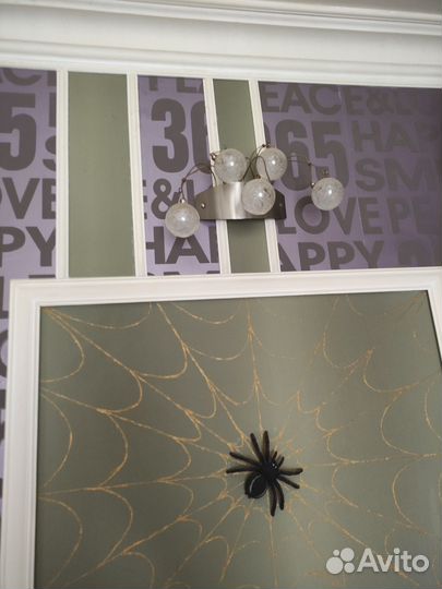 Люстра потолочная и бра бу