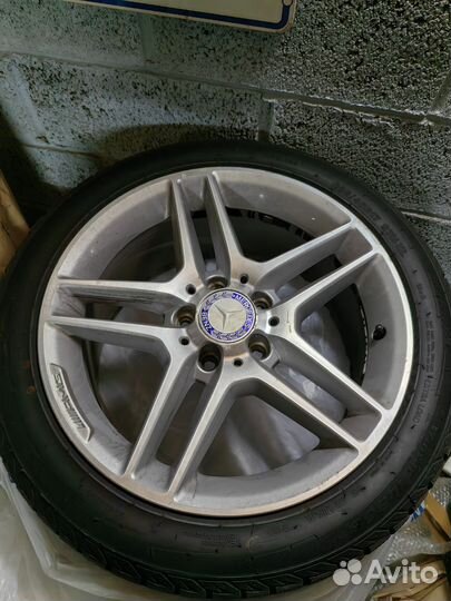 Комплект колес на зимней резине R17 для Mercedes