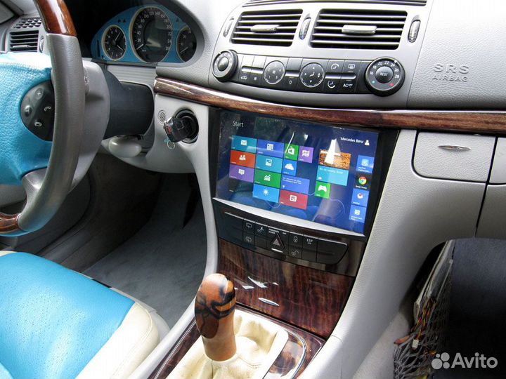 Mersedes benz W211 магнитола Android Wi-FI GPS