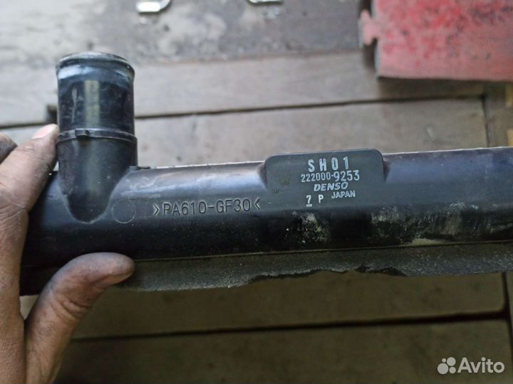 Радиатор охлаждения двс Мазда cx-5 дизель