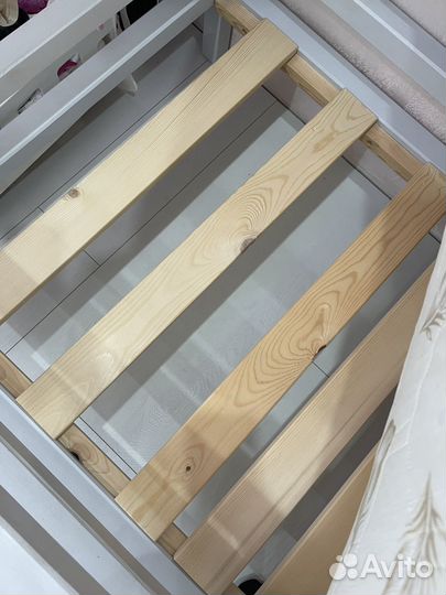 Детская кровать домик с матрасом