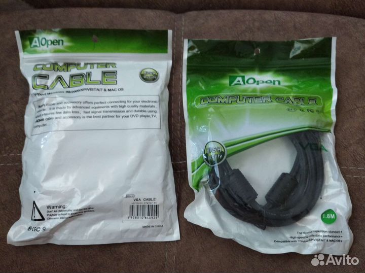 Кабель VGA для монитора