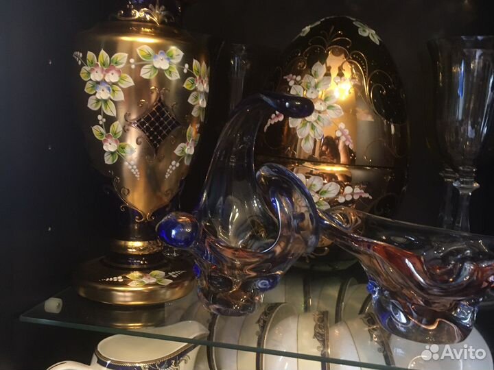 Фигурки,вазы,фужеры