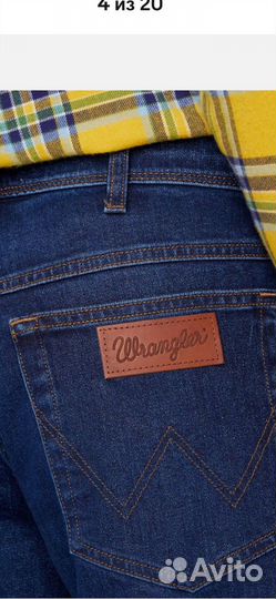 Джинсы мужские wrangler