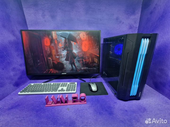 Современный игровой пк i5-10400f/16gb/GTX 1080