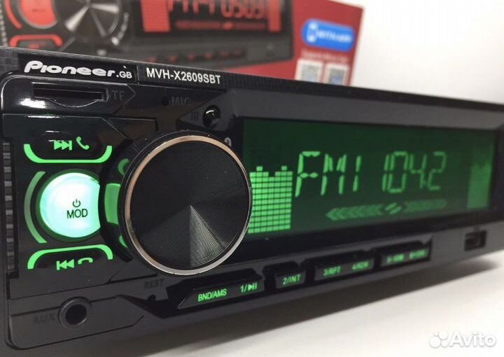 Магнитола pioneer с bluetooth