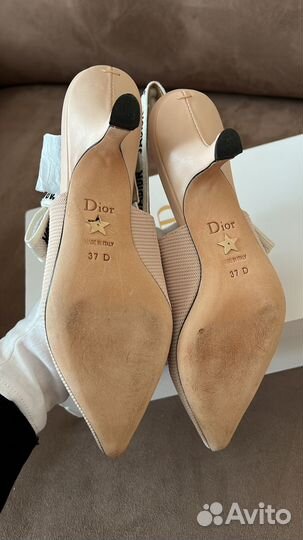 Туфли christian dior