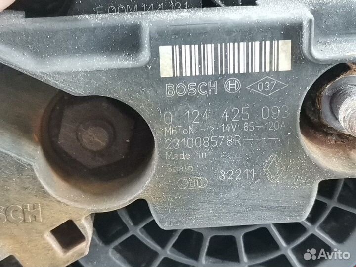 Генератор для Renault Clio 3 231008578R