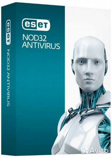 Антивирус Eset нод 32 Antivirus 1-5пк 1-2 года