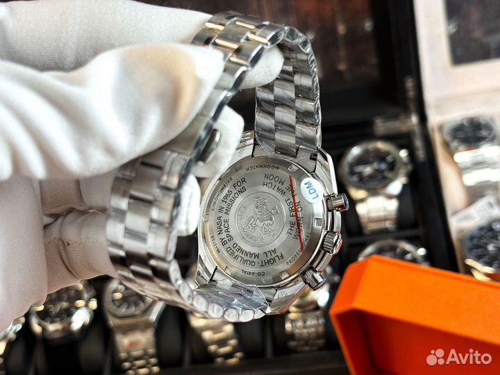 Часы Omega Speedmaster синий циферблат