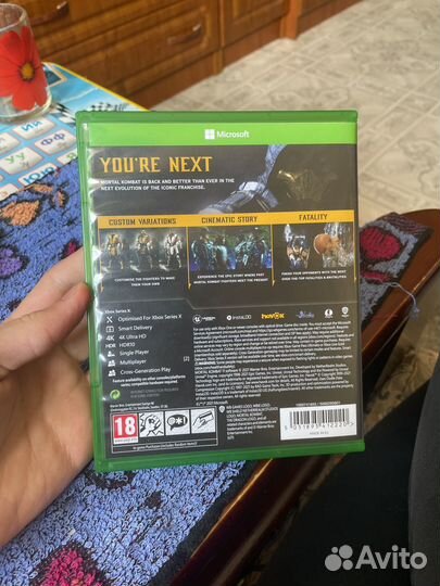 Диск mortal kombat 11