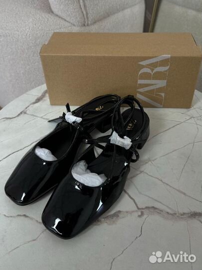 Балетки zara туфли