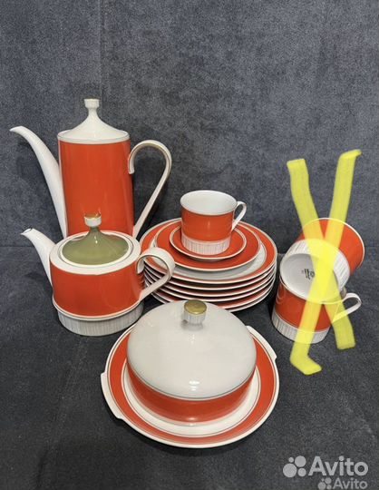 Фарфоровый сервиз гдр