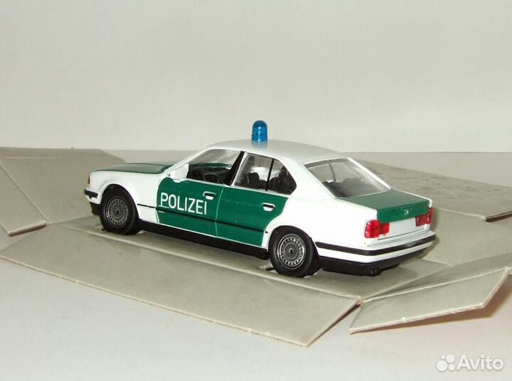 Бмв BMW 535i E34 Polizei Полиция Schabak 1:43