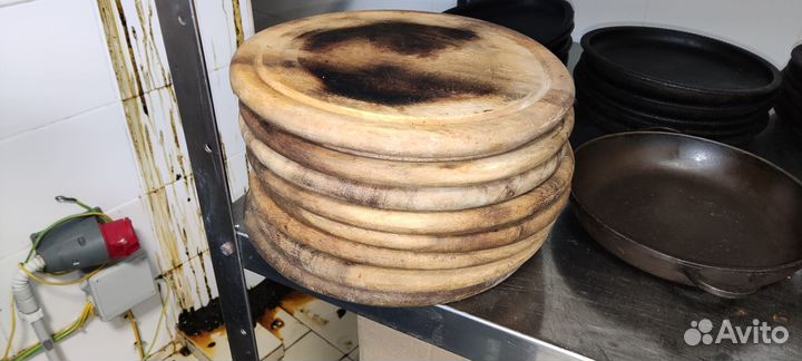 Сковороды чугунные порционные для подачи