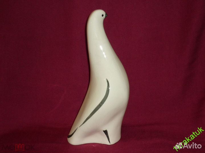 Птица голубь мира. зик конаково. Авторы В. Сергеев