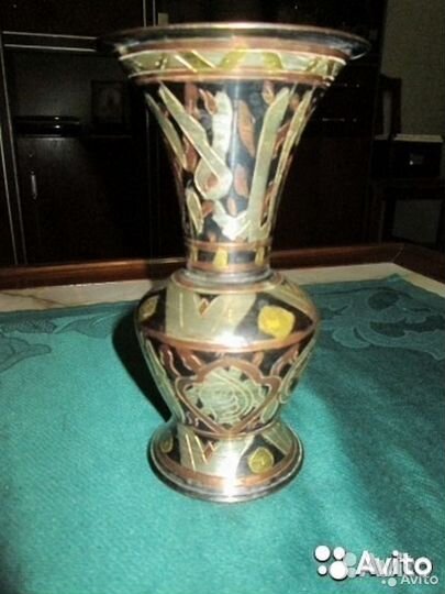 Вазы из латуни 6 видов Индия