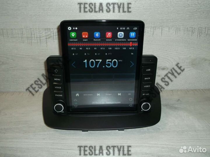 Магнитола Renault Megan 3 Tesla Android GPS