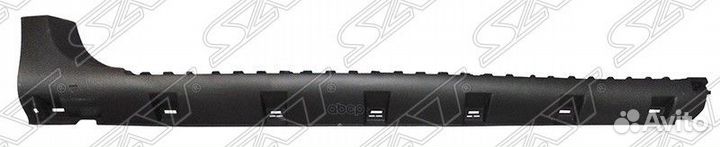 Порог renault duster 10- /nissan terrano 14- RH