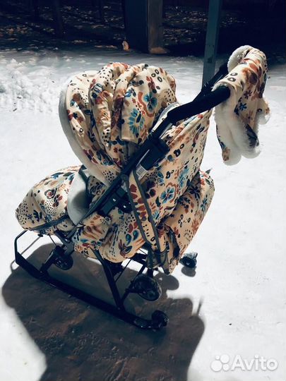 Санки коляска ника 7 8