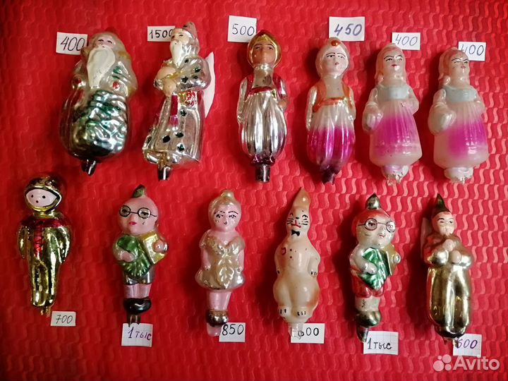 Елочные игрушки СССР