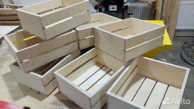 Ящики деревянные подарочные