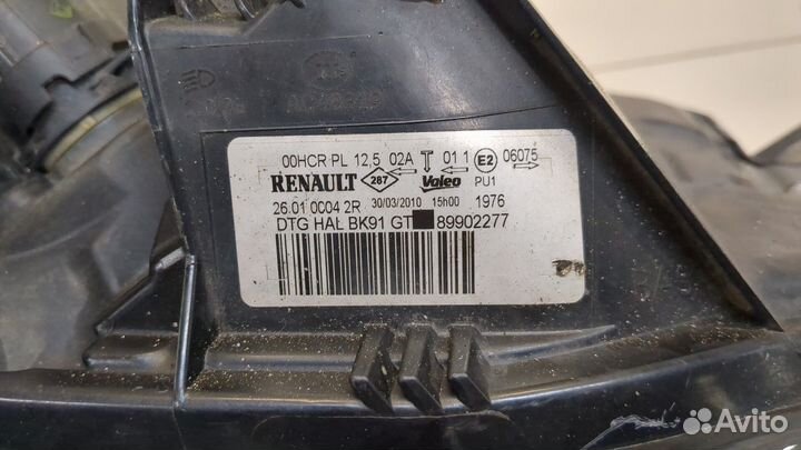 Фара (передняя) Renault Laguna 3 2007, 2010