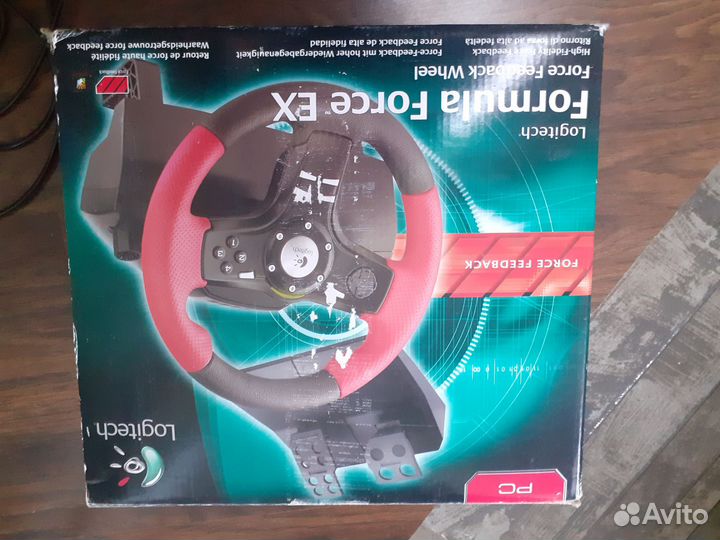 Игровой руль logitech formula force ex