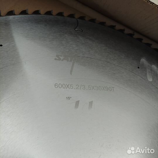 Диск пильный 600x5.2/3.5x50 z90 WZ RED samurai