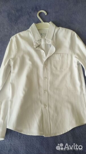 Рубашки 4 шт. для мальчика рост 122