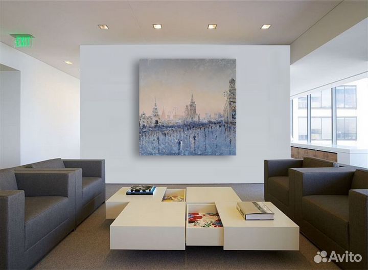 Интерьерные и стильные картины маслом на холсте