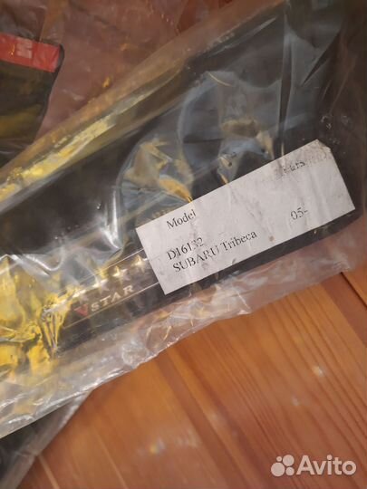 Сполер воздуховод на боковые двери subaru