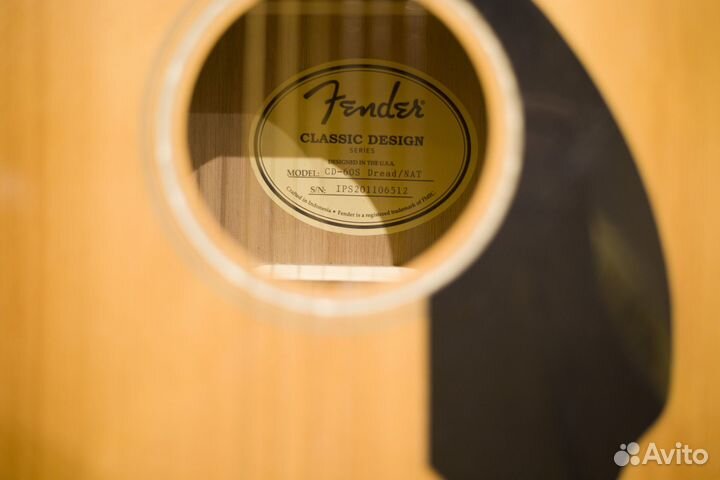 Гитара Fender CD-60S