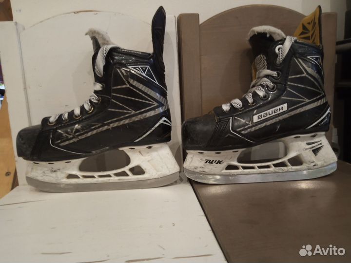 Коньки хоккейные детские bauer 31,5 размер