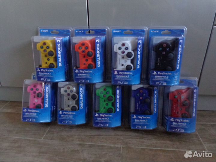 Джойстики PS3, Ps4, XBox новые, (25 цветов,опт)