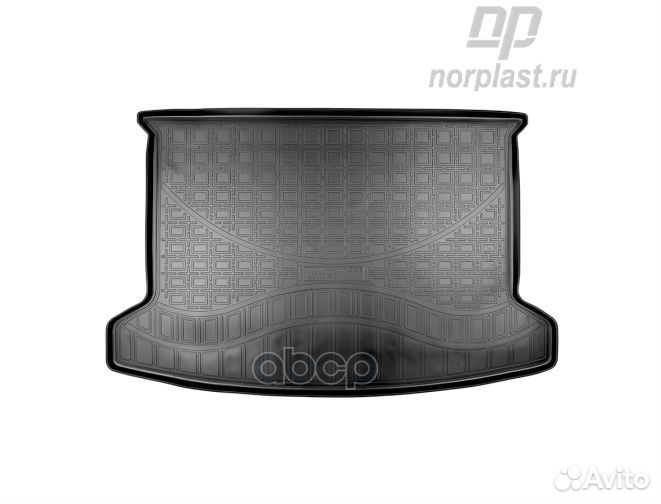 Ковер багажник для KIA Rio X-Line, 2 017, Поли