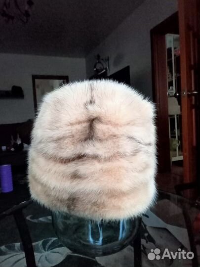 Шапка норковая женская