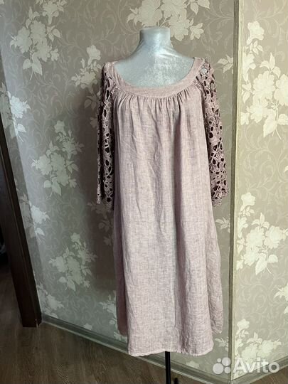 Платье новое лен