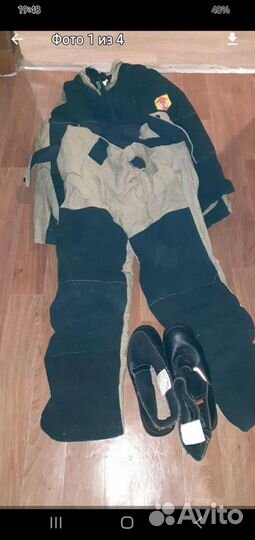 Костюм сварщика зима 48 р + сапоги